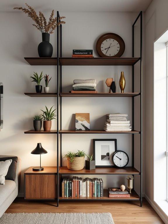 functional and stylish shelving