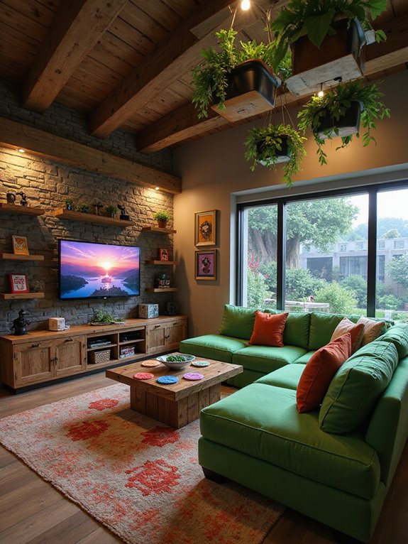 gameplay and relaxation zones