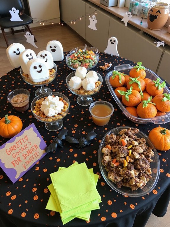 ghostly snack time delights