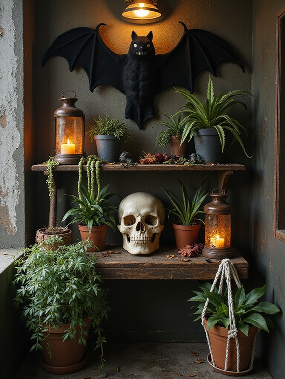 ghoulish indoor plants ambiance