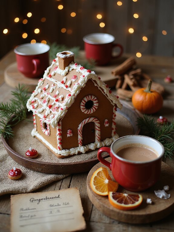 gingerbread color palette inspiration