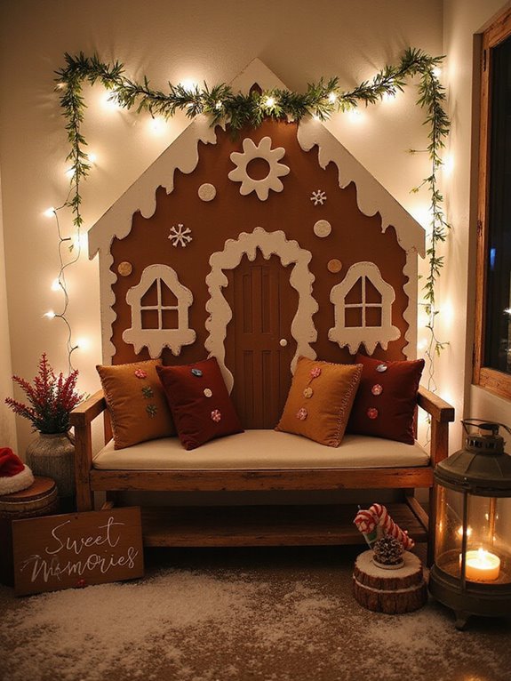 gingerbread photo booth fun