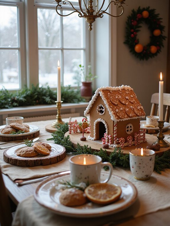 gingerbread themed christmas party planning