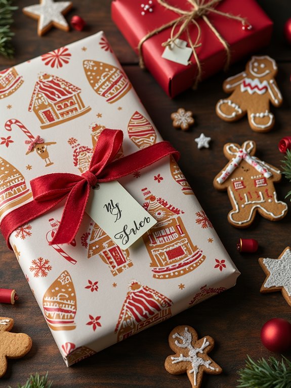 gingerbread themed holiday gifting