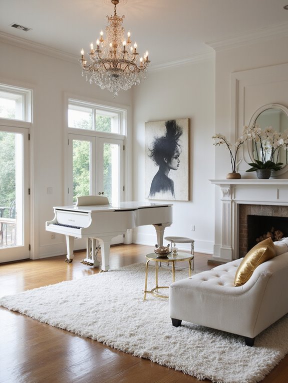 glamorous neutral home decor