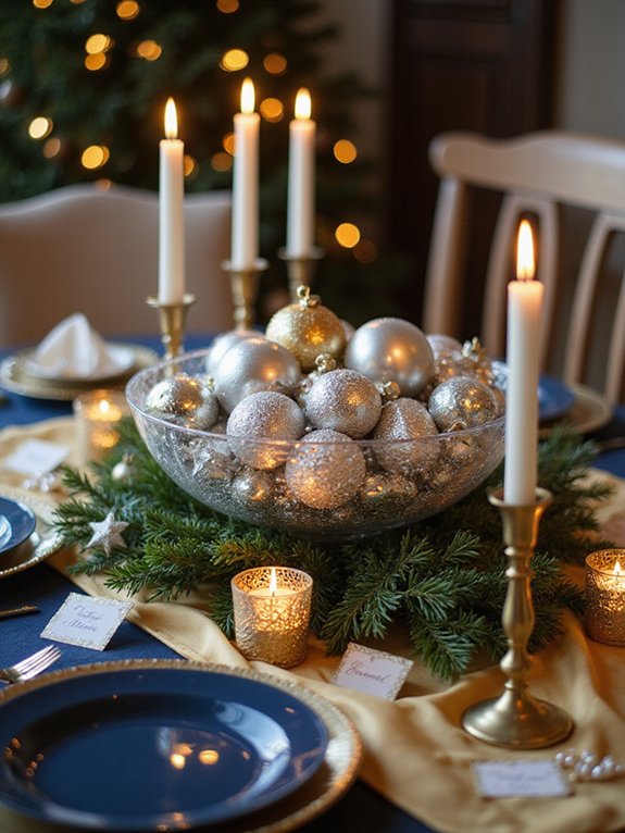 glamorous new year centerpiece ideas
