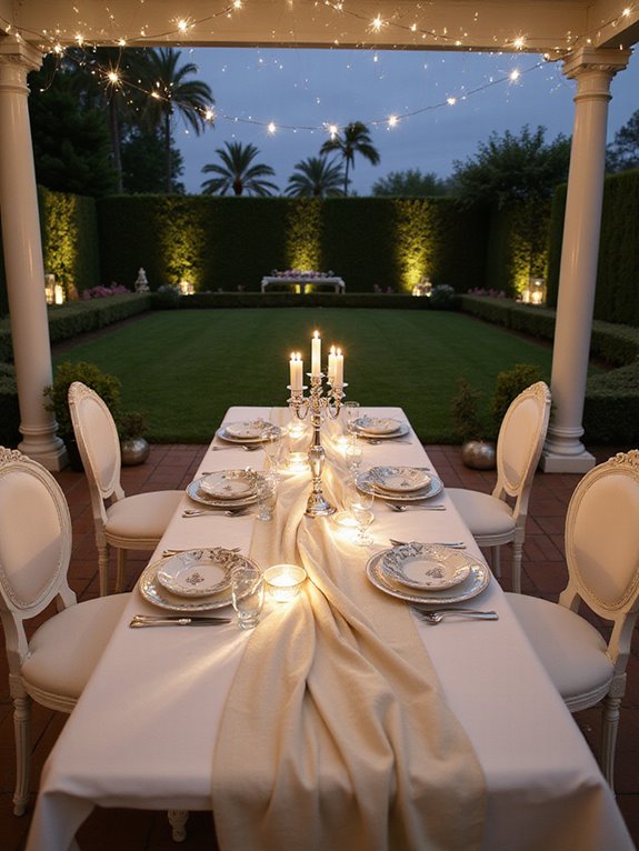 glamorous silverware display ideas