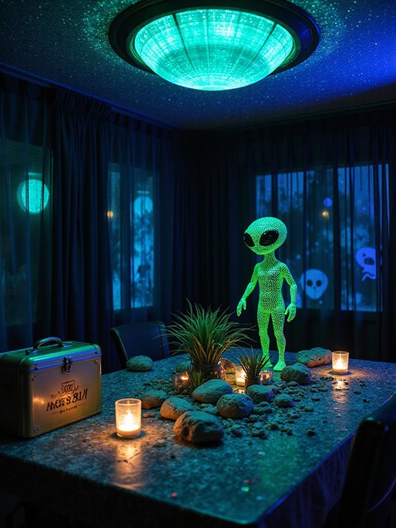 glow in the dark decorations galore