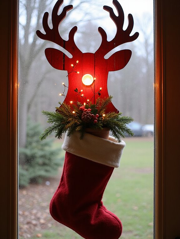 glowing red nose holders