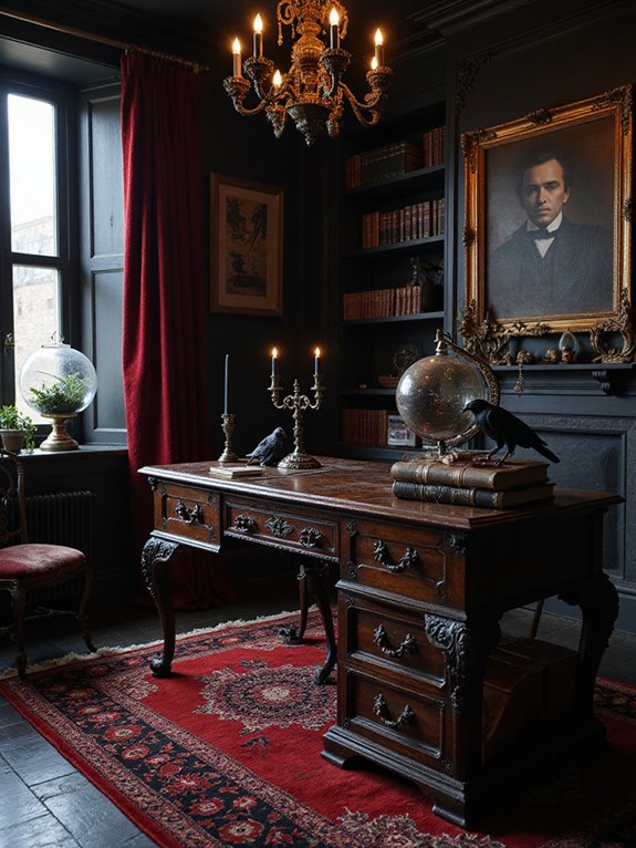 gothic elegance and spookiness