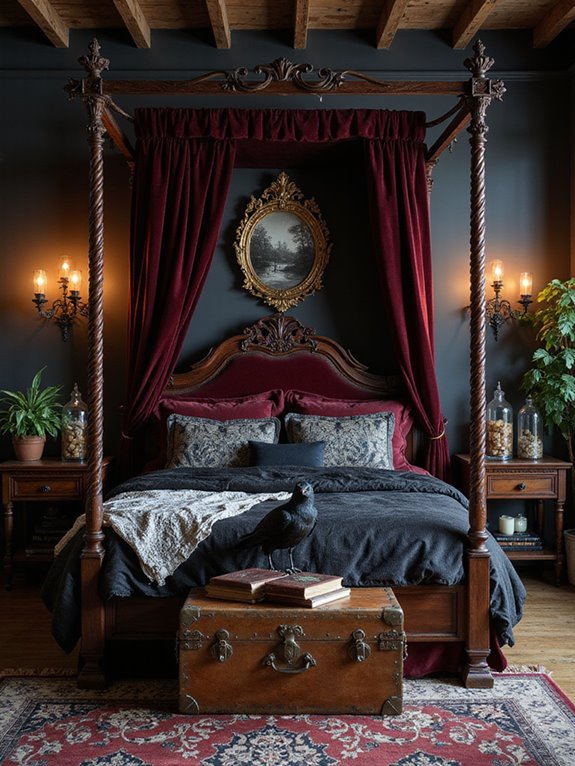 gothic elegance through furniture