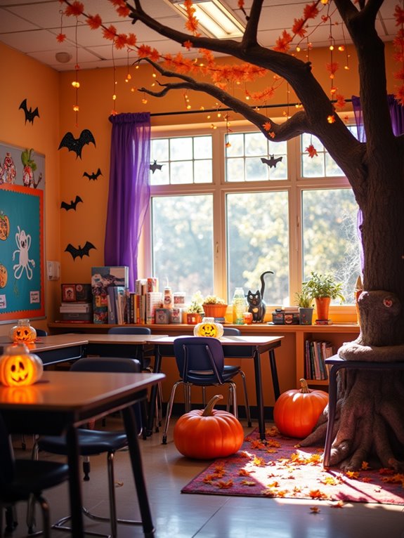 halloween classroom decor tips