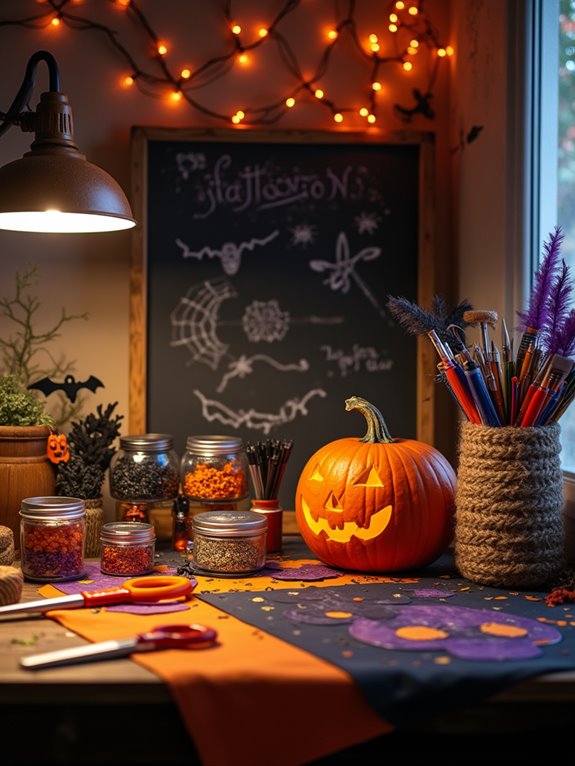 halloween crafting essentials list