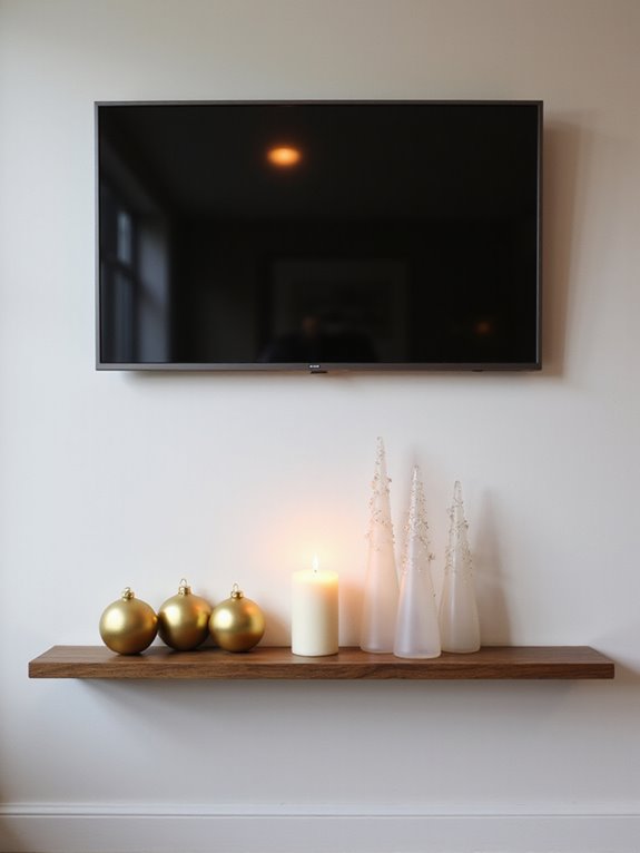 hang colorful ornaments creatively