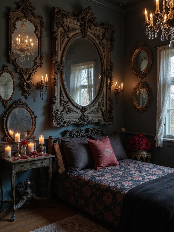 haunted antique mirror decor