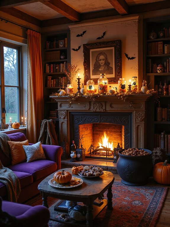 hauntingly creative party layouts