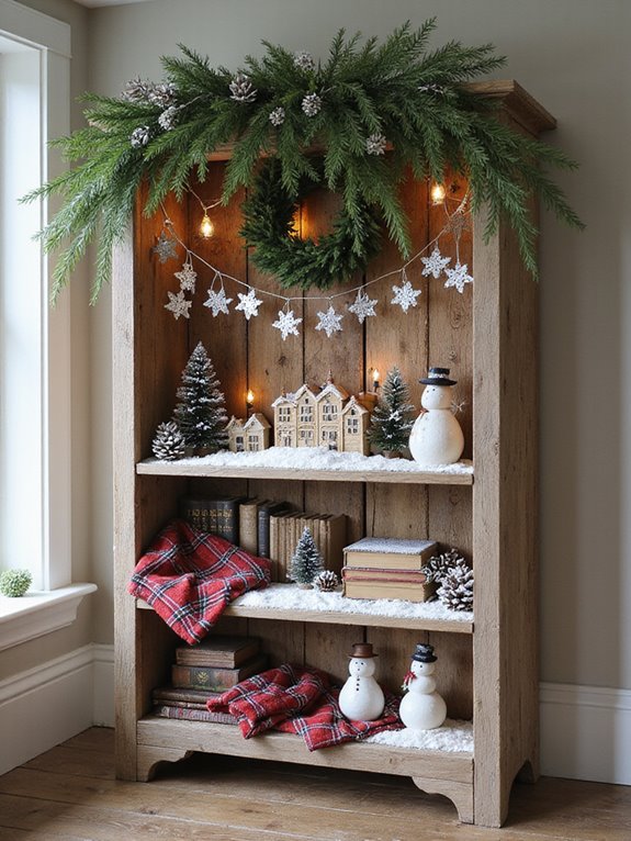 holiday magic on shelves