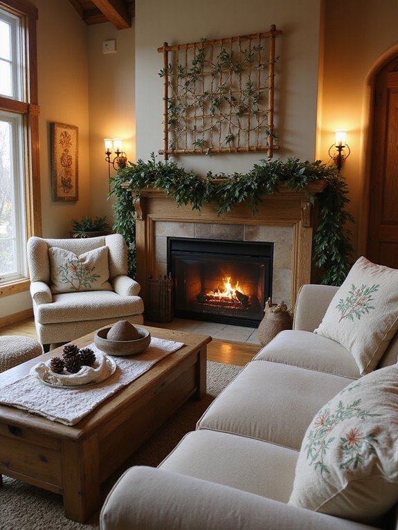 homemade eco friendly bamboo art