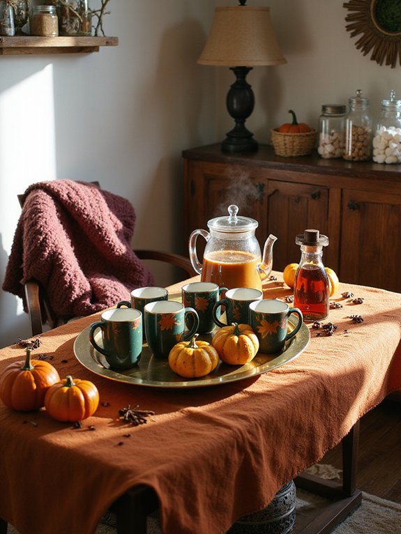 hot beverage station setup