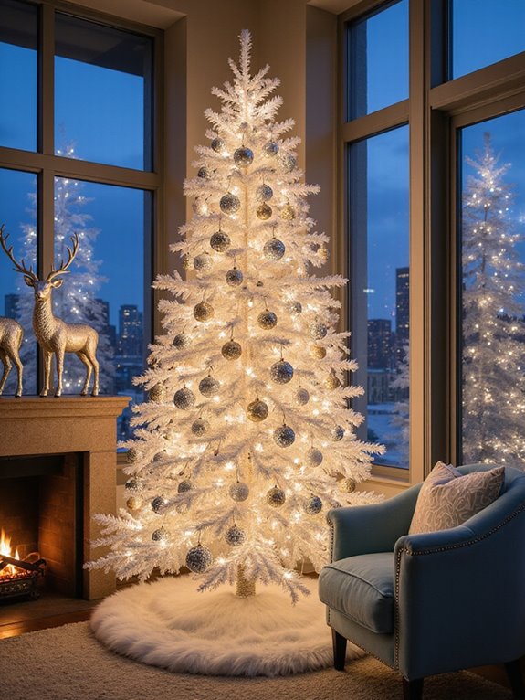 icy christmas tree inspiration