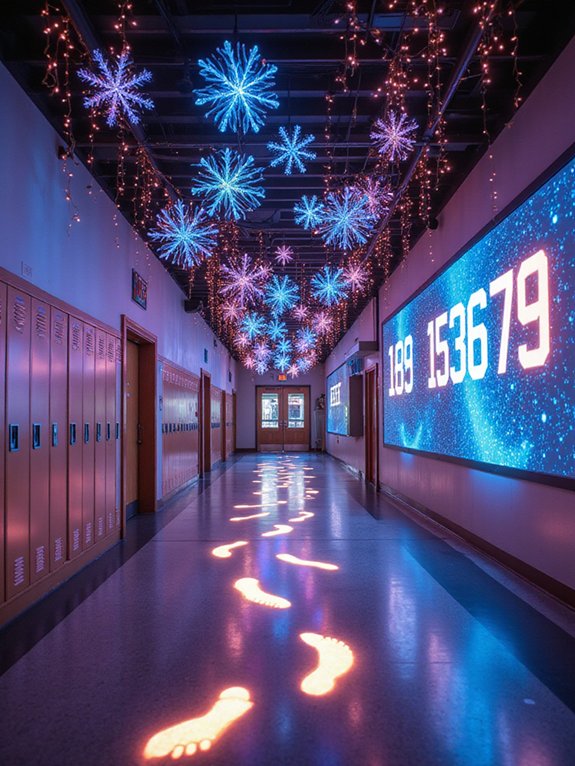 interactive new year decorations