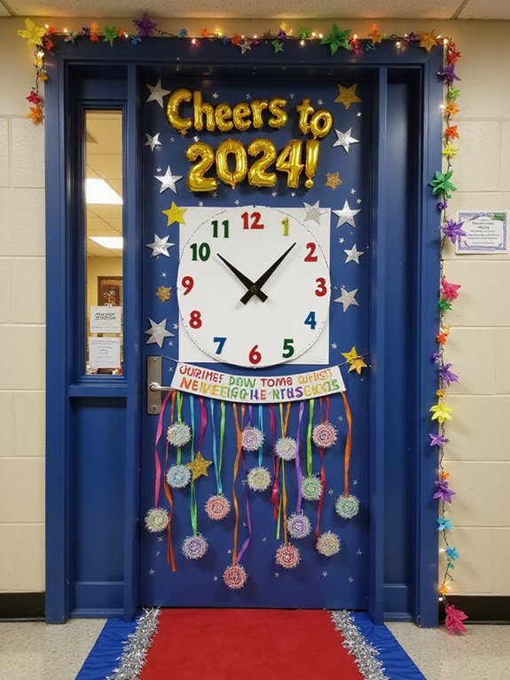 interactive seasonal door decor