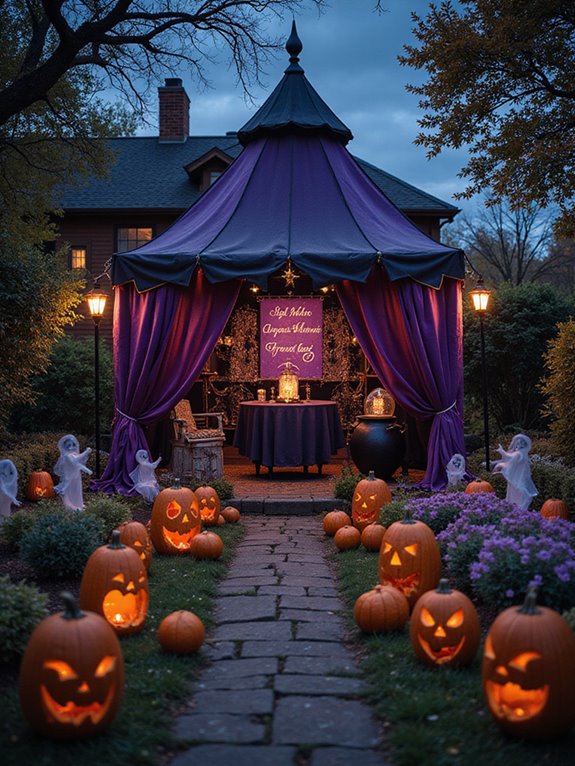 interactive spooky yard games