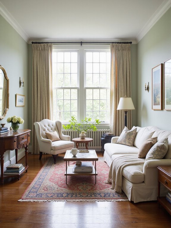 inviting furniture arrangement flow