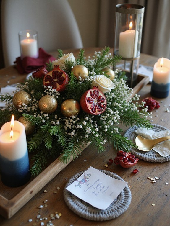 joyful and creative centerpieces