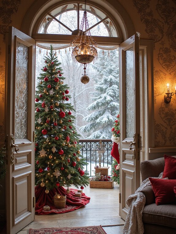 lace decorations for holidays