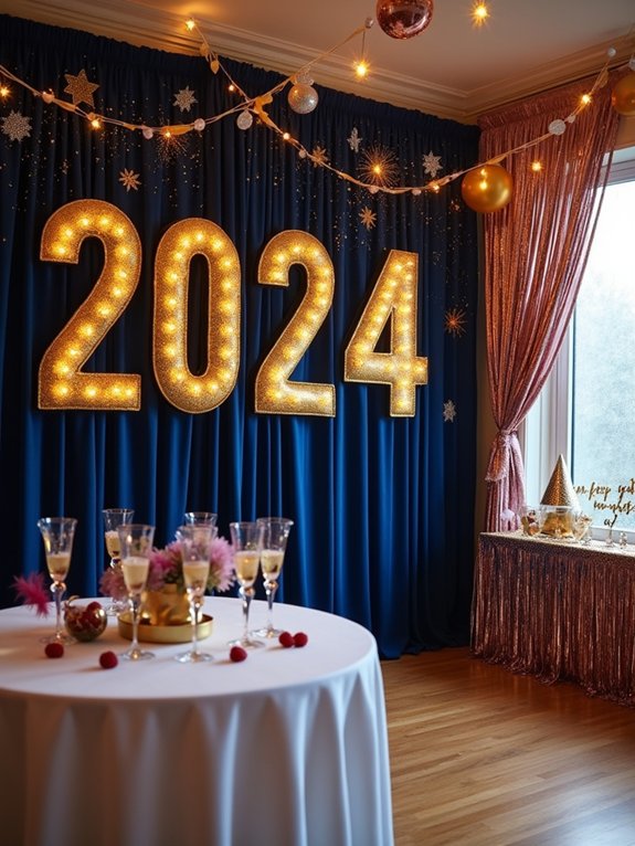 last minute festive backdrops