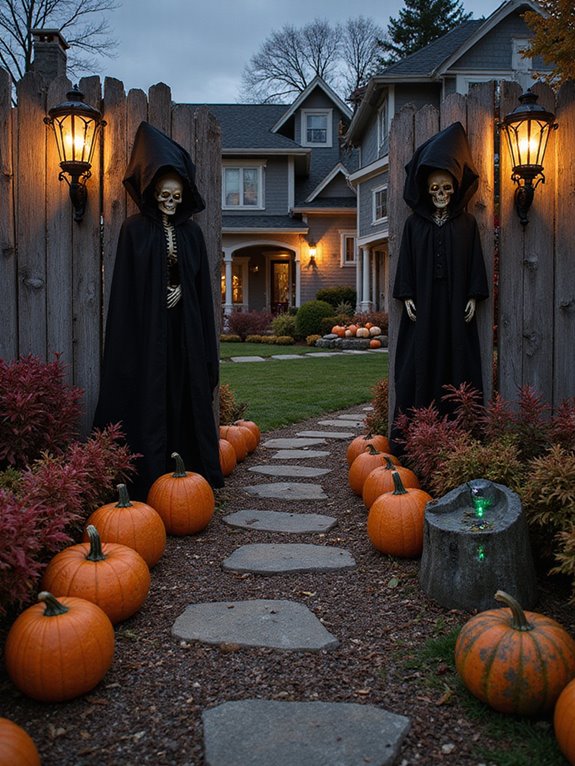 layered halloween decoration tips