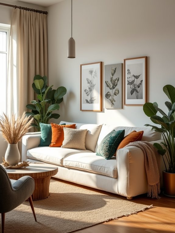 layered textures enhance coziness