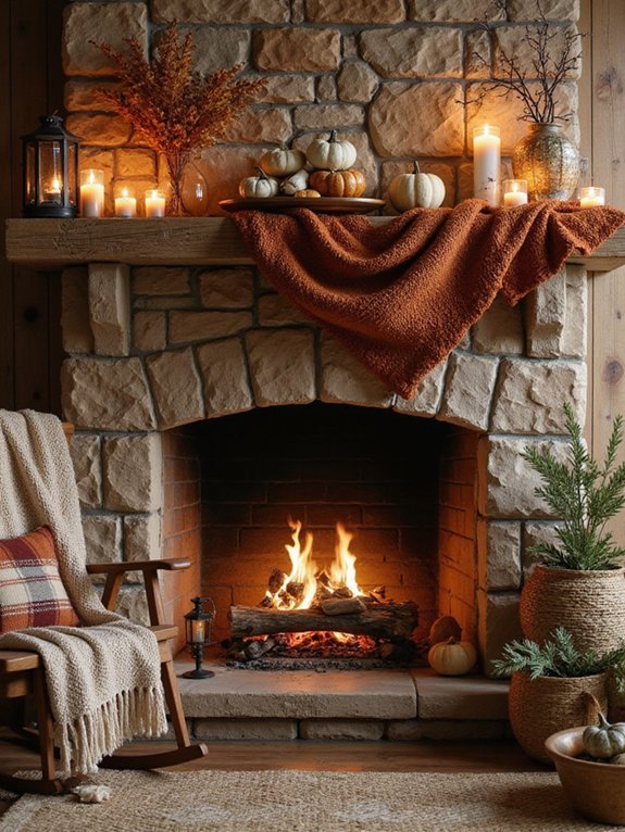 layered textures for coziness