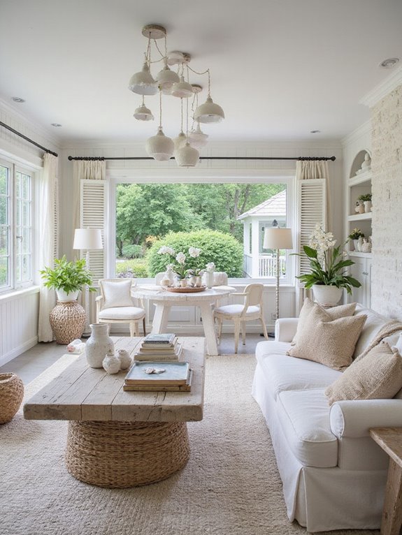 layering textures in white