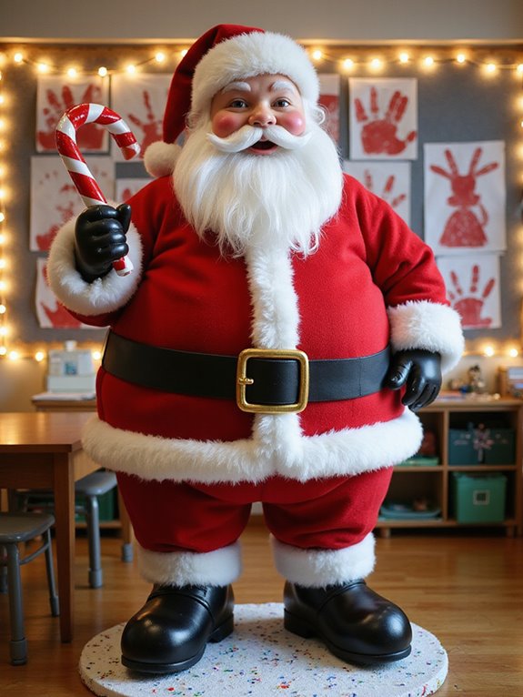 life size santa decorations creativity