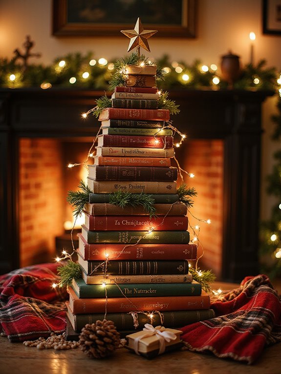 literary holiday decor ideas