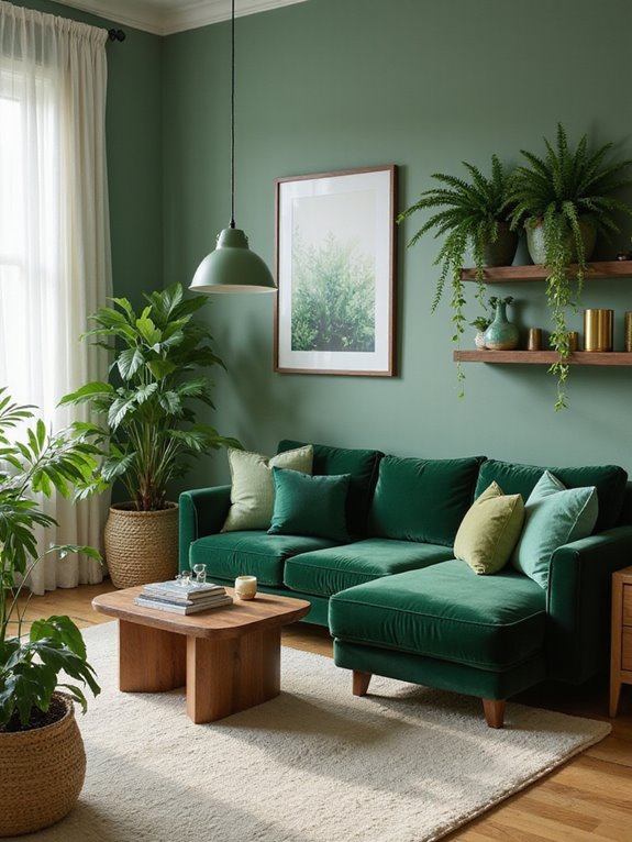 lively indoor plant decor
