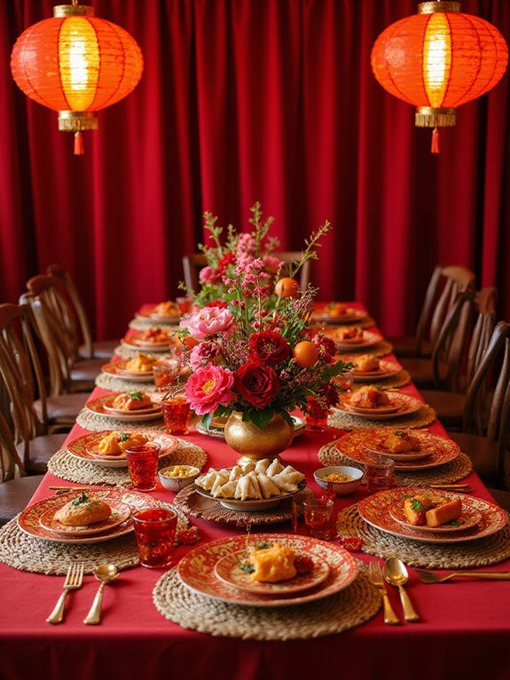 lunar new year decorations celebration