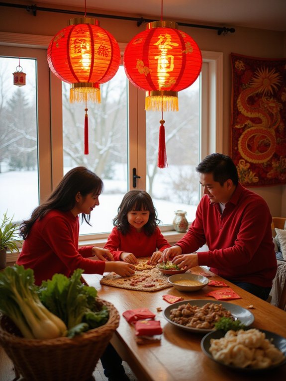 lunar new year preparations excitement