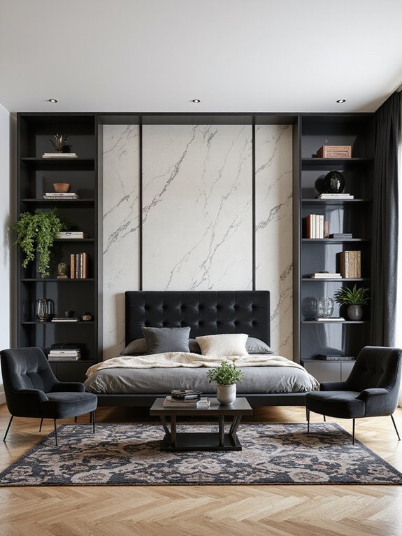 luxe velvet headboard elegance