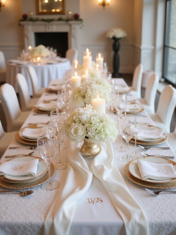 luxurious elegance for tables
