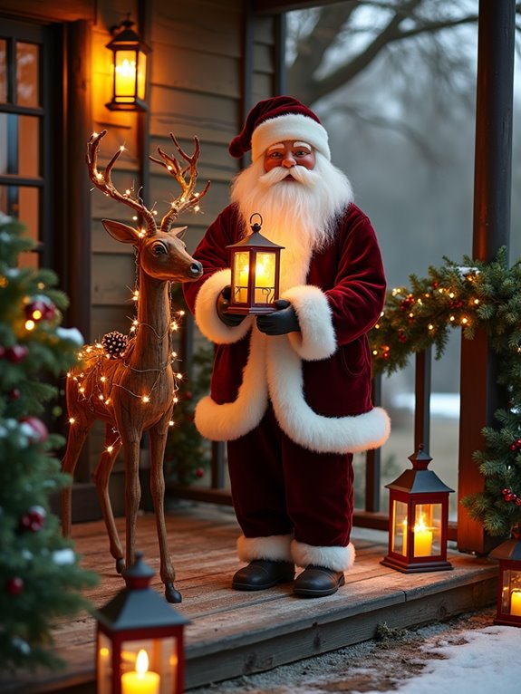 magical christmas outdoor decorations