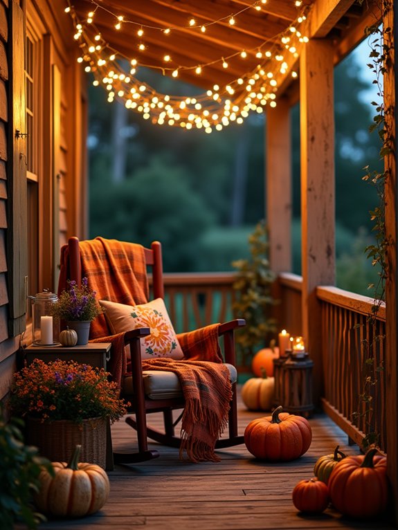 magical evening porch transformation