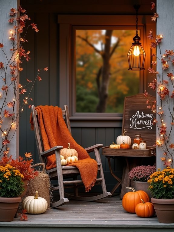 magical fall outdoor decor