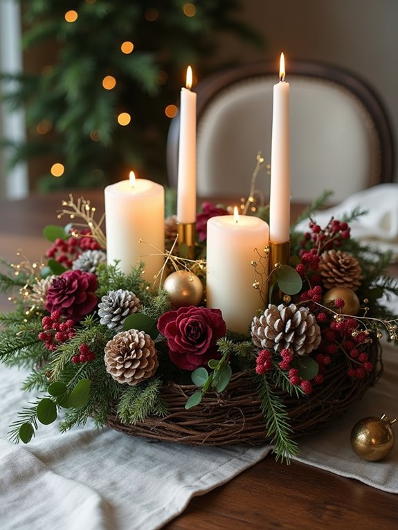 magical festive table setting