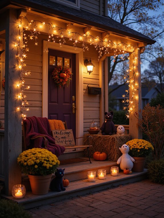 magical halloween light displays