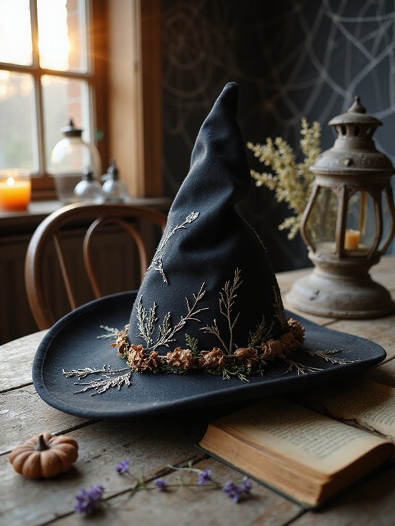 magical halloween witch hats