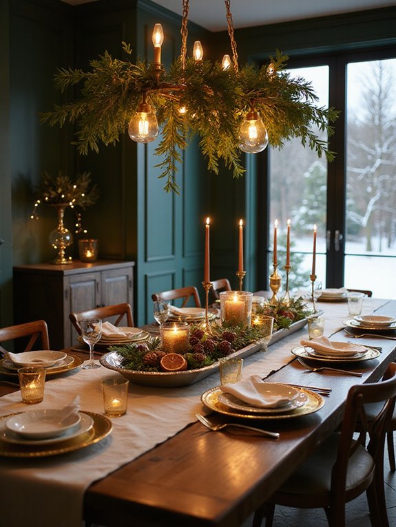 magical winter wonderland lighting