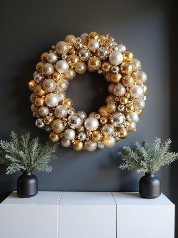 magical winter wonderland wreath